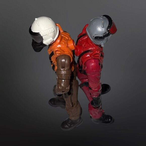 2005 The Corps Ivan Condor & Red Vulture Pilot Military Soldier Figures 4" A10 - Picture 4 of 7